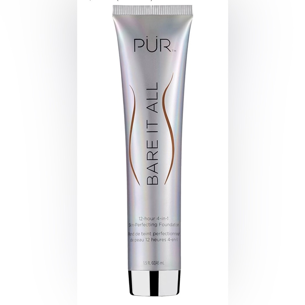 PÜR MINERALS Bare It All 4-in-1 Skin-Perfecting Foundation, 1.5 oz in Porcelain
